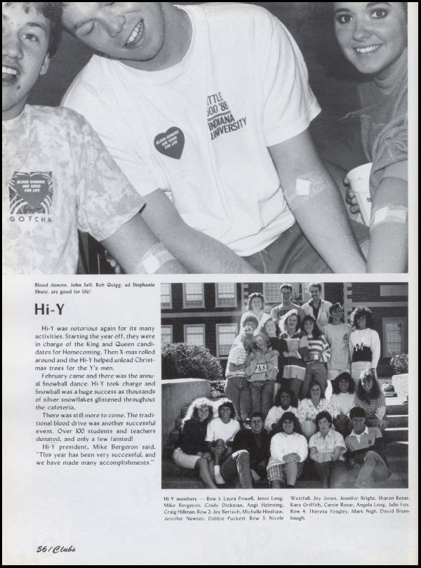 Yearbook Page