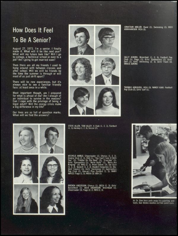 Class of 1974 Yearbook