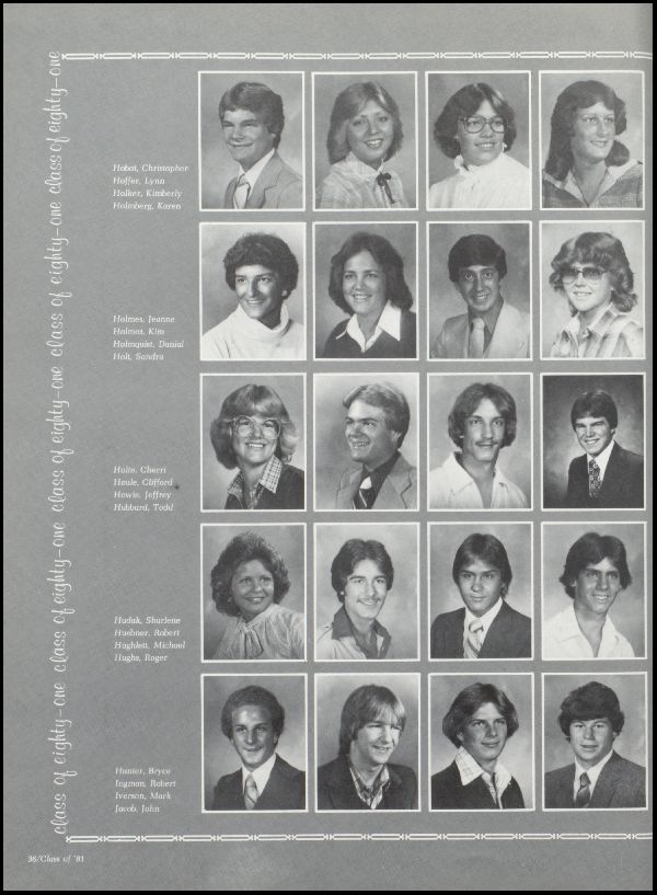 Class of 1981 Yearbook