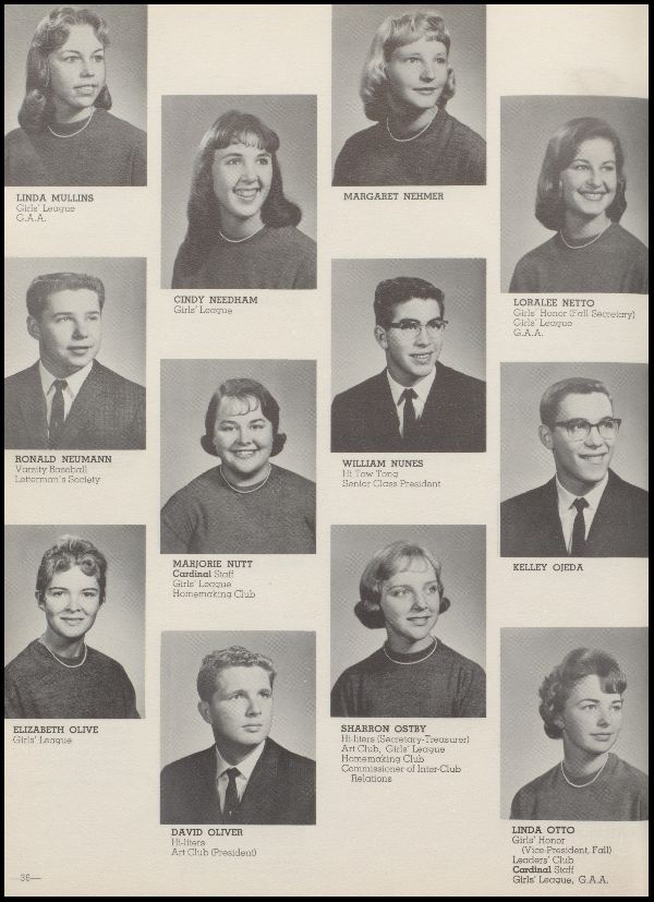 Class of 1961 Yearbook