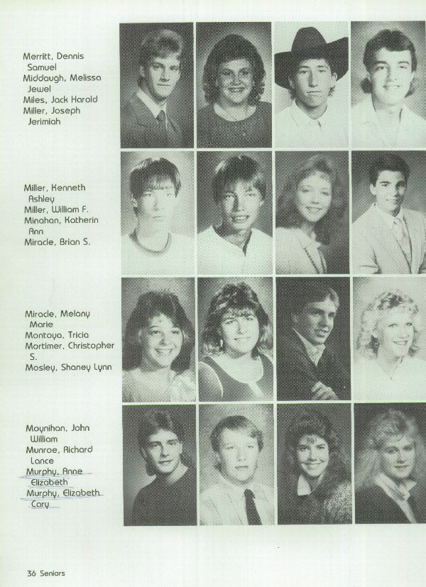 Class of 1988 Yearbook