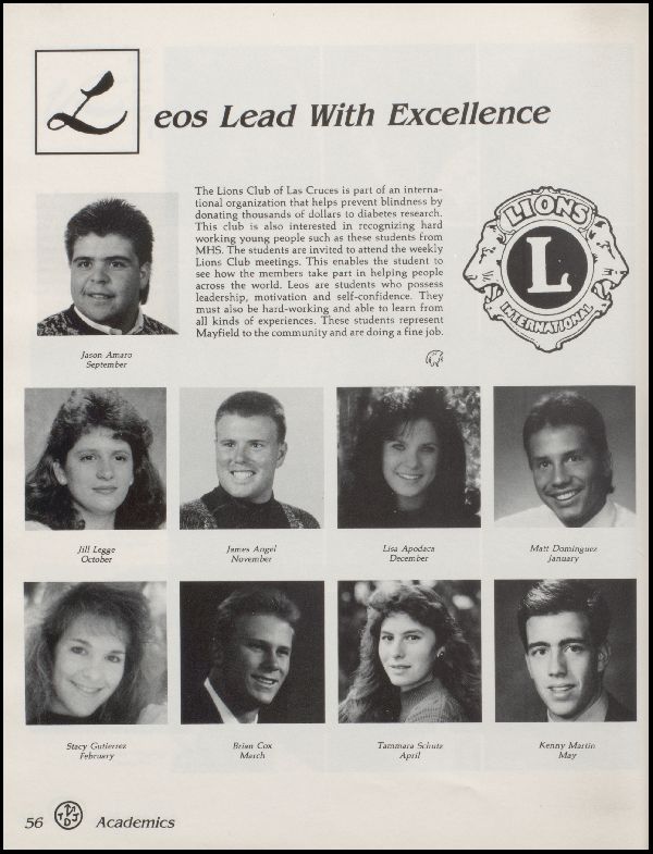 Yearbook Page