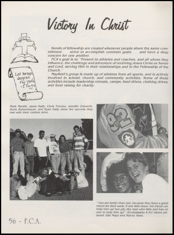 Yearbook Page