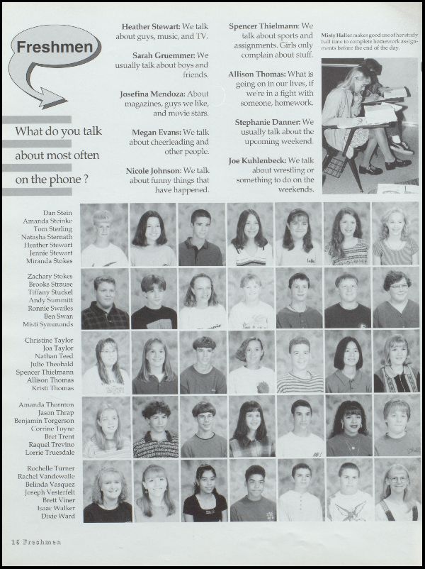 Class of 1996 Yearbook