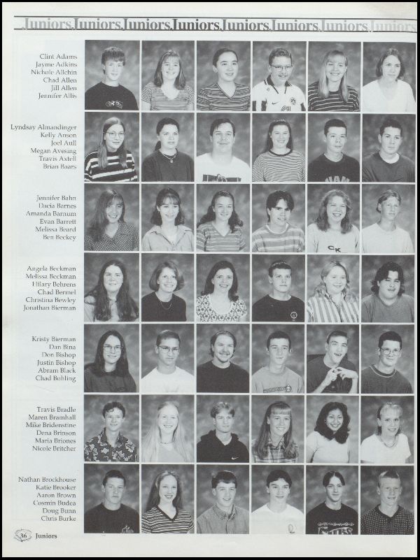 Class of 1997 Yearbook
