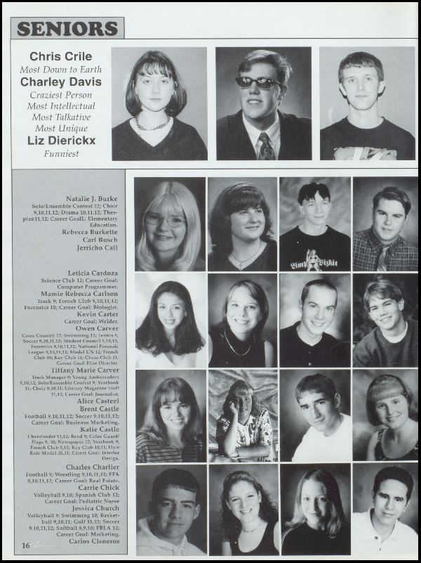 Class of 1999 Yearbook