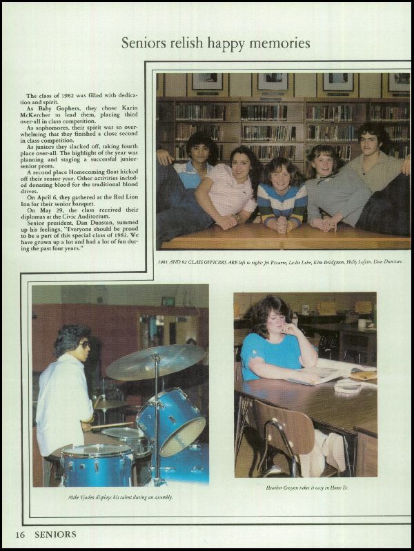Class of 1982 Yearbook