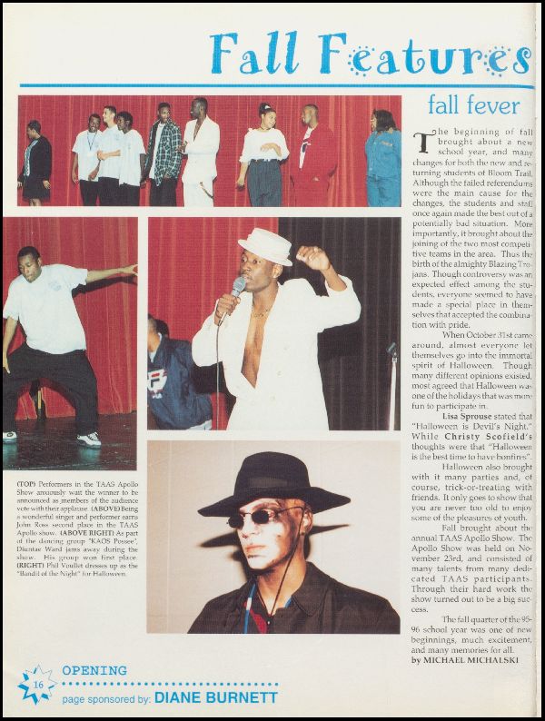 Class of 1996 Yearbook