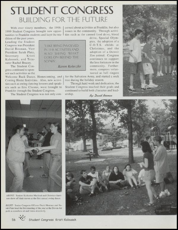 Yearbook Page