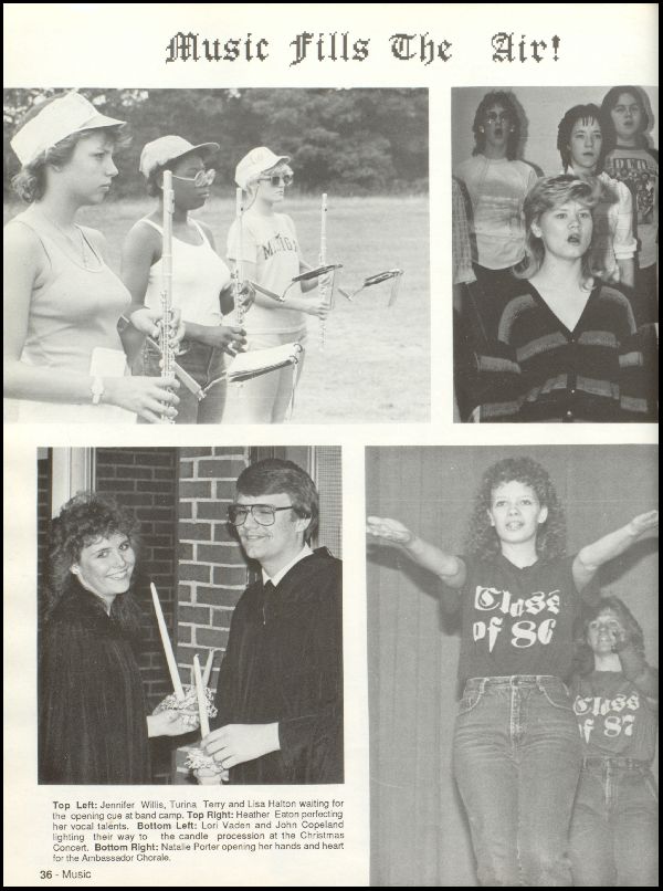 Class of 1986 Yearbook