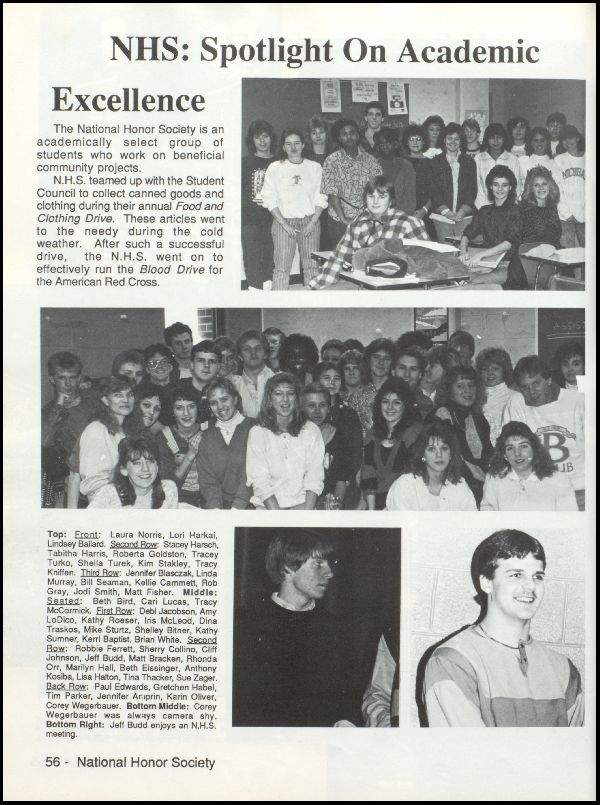 Yearbook Page