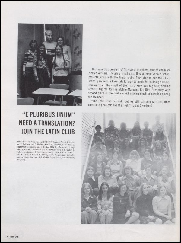 Class of 1975 Yearbook