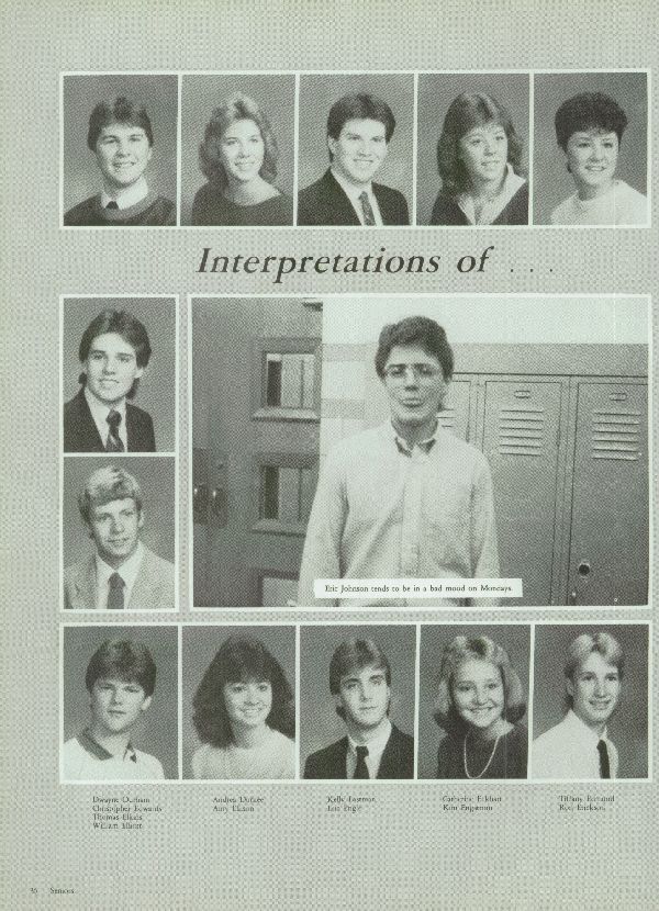 Class of 1986 Yearbook