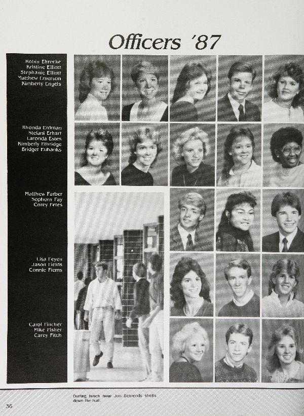 Class of 1987 Yearbook
