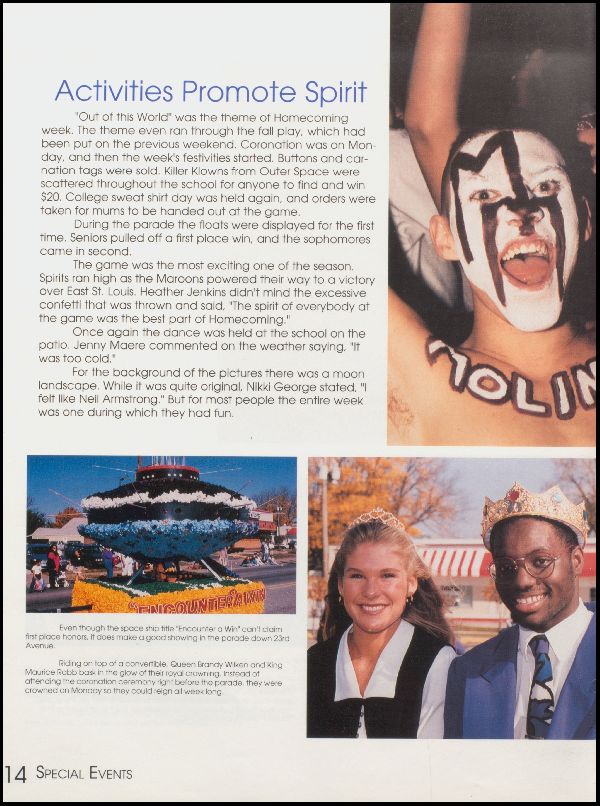 Class of 1995 Yearbook