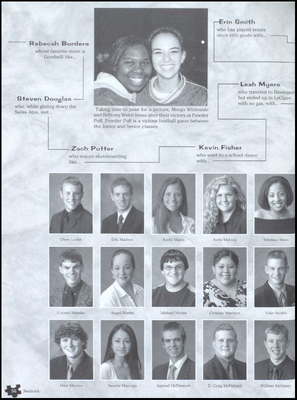 Yearbook Page