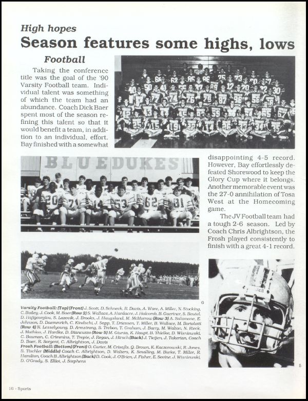 Class of 1991 Yearbook