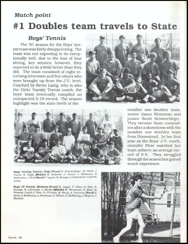 Class of 1991 Yearbook